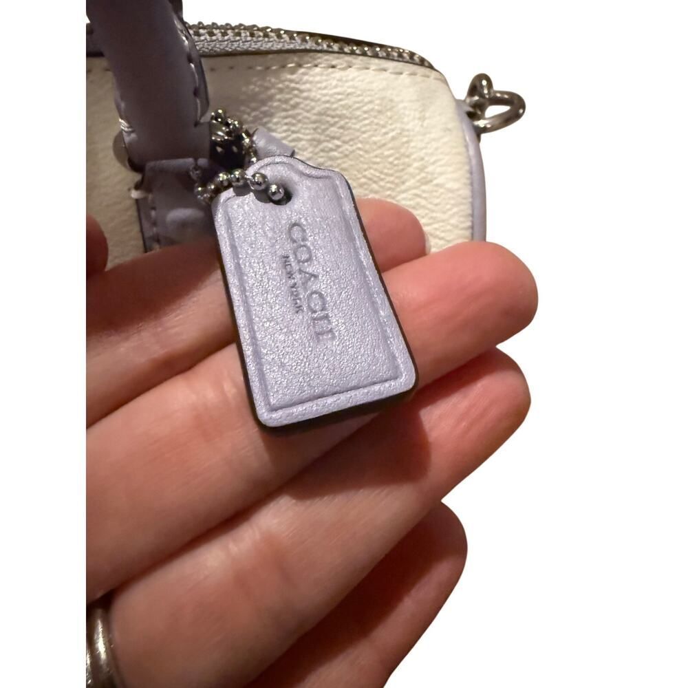 NWOT Coach Lacey Crossbody Signature Canvas Chalk Mist Purple - Picture 7 of 11